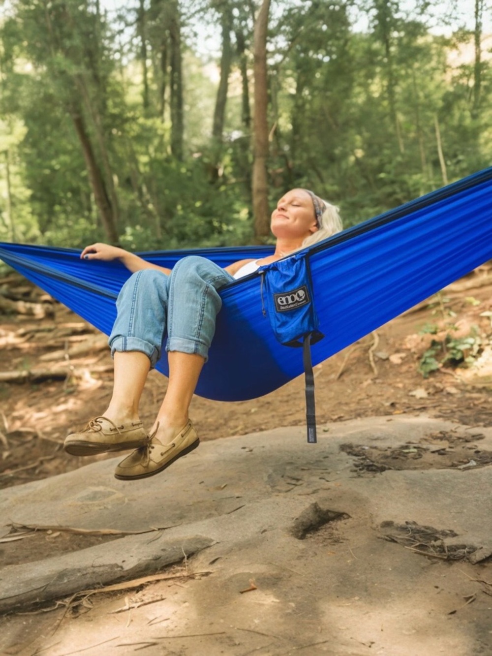 🆕💕ENO DoubleNest® Hammock Colors: Royal/Navy & Atlas™ Hammock Straps • NWT